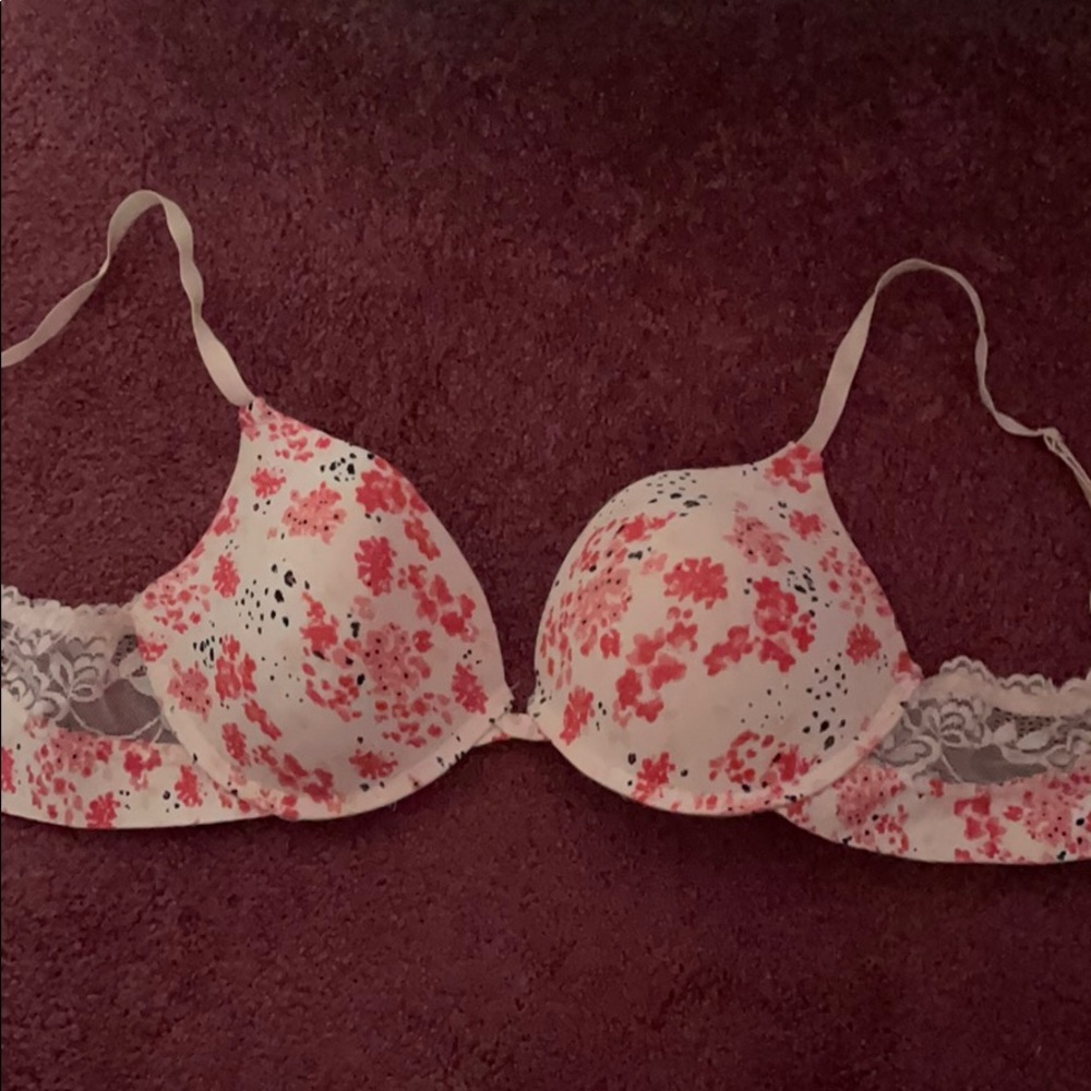 Pink bra